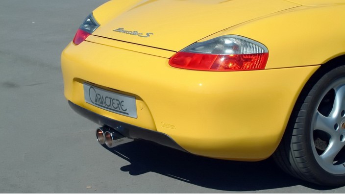 Bara spate completa Caractere - finisaj CARBON | Porsche Boxter S 986